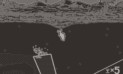 'Dolphin Splash!' gameplay gif.